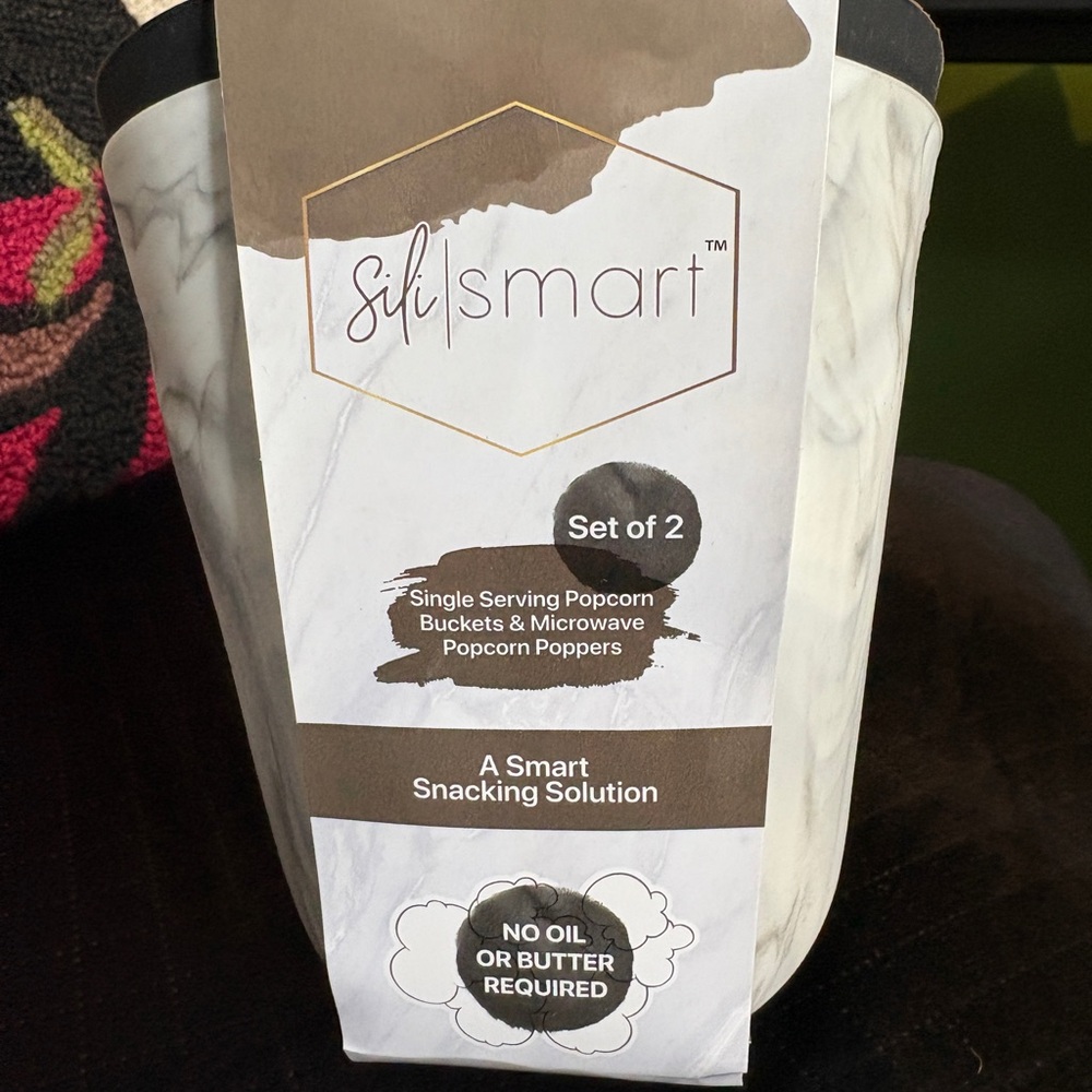 Silismart Single Serving Popcorn Buckets